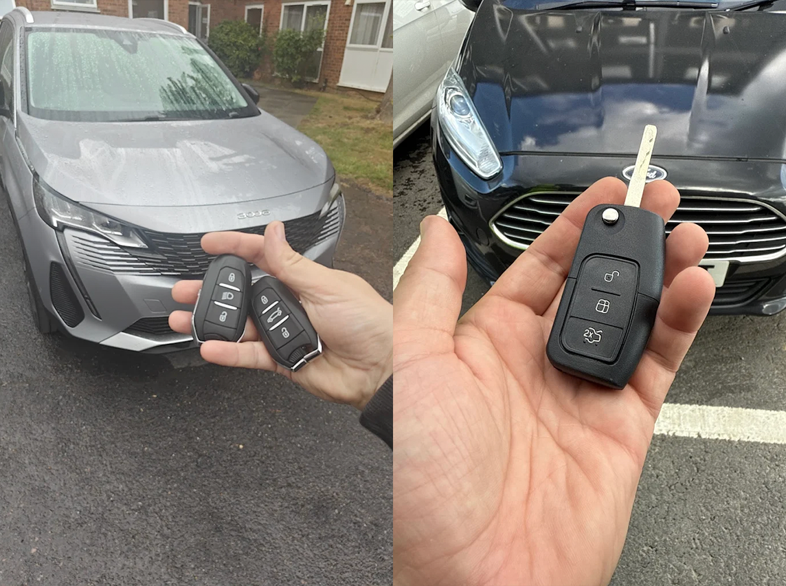 Car keys Replaced